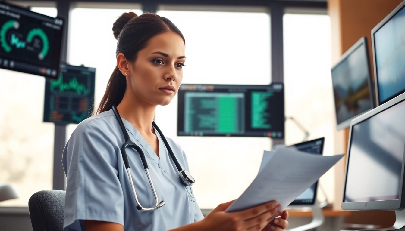 VDAP consultation scene highlighting nurse support in a healthcare environment.