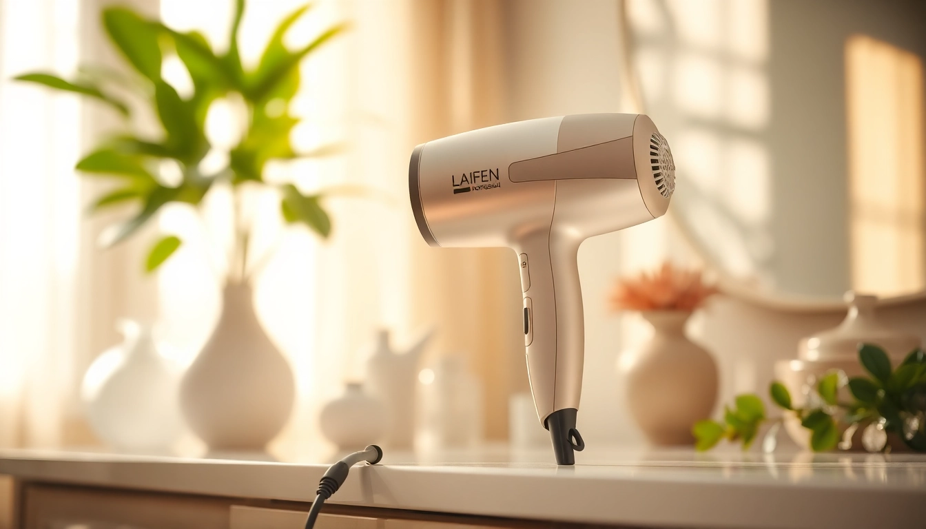 Showcase of Laifen hair dryer Canada designed for an elegant grooming experience and fast styling performance.