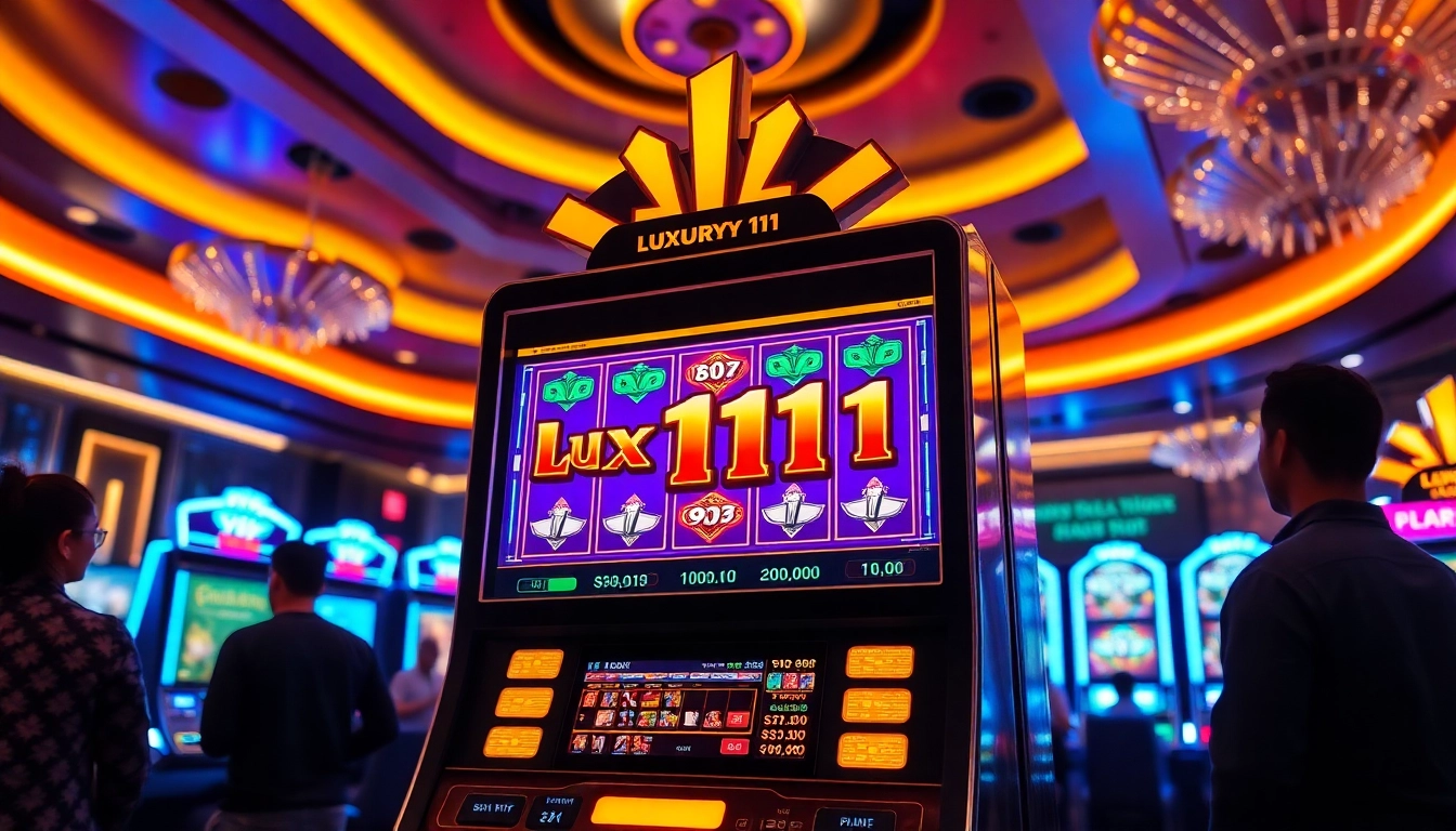 Menangkan jackpot dengan permainan luxury111 slot yang menarik dan grafis yang memukau.