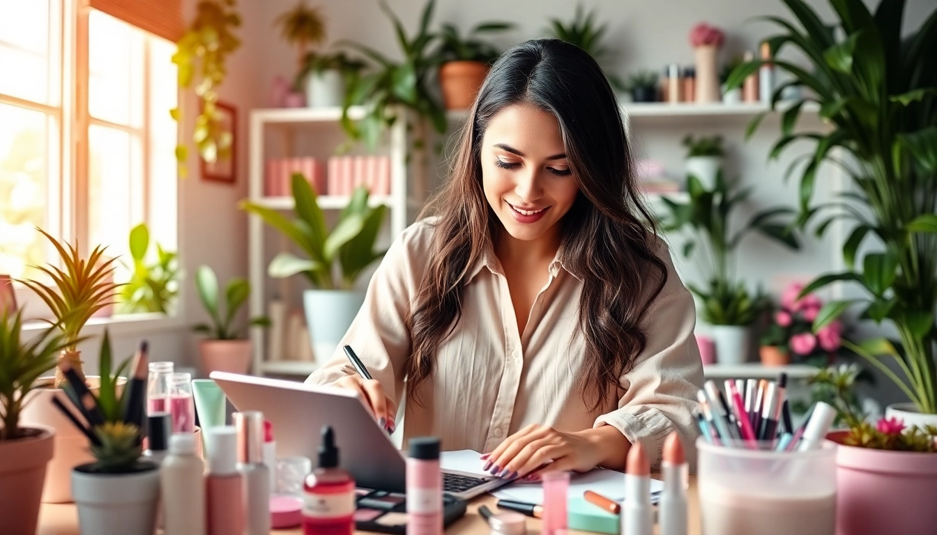 Get inspired by beauty content from https://cosmeticsarenas.com with a professional beauty blogger crafting creative visuals.