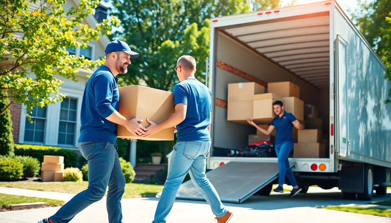 Local Toronto movers efficiently handling a residential move, showcasing teamwork and professionalism.