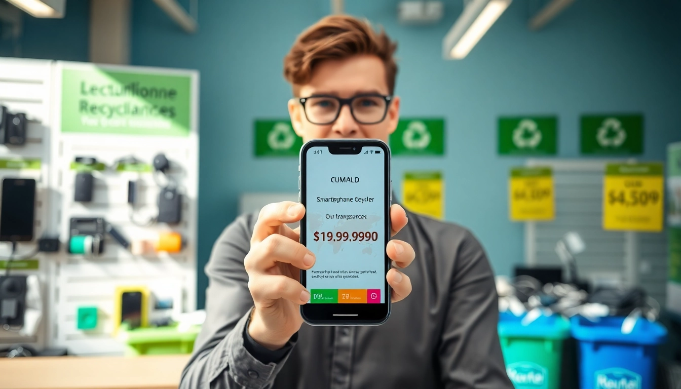 Cash offer for higher than ecoATM price at a professional smartphone recycling center.