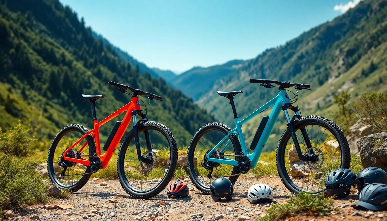 Talaria eBikes in action on a rugged trail, showcasing their dynamic design and outdoor adventure appeal.