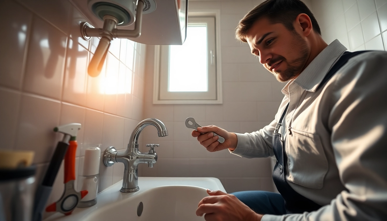 Resolve your plumbing issues with reliable plumbers knightdale expertly fixing a leak.