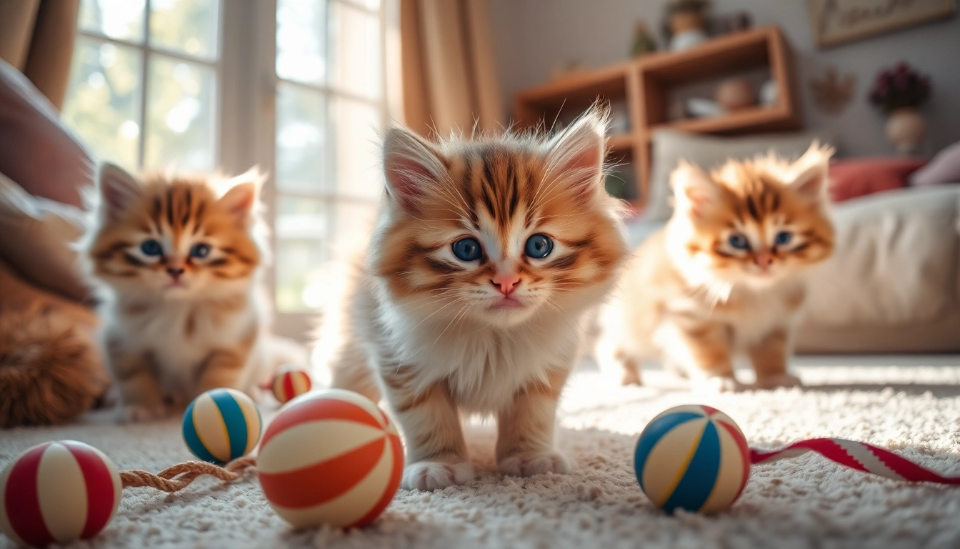 Maine Coon kittens for sale Bay Area playing adorably in a cozy room.