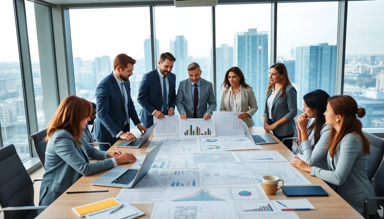 Engaging meeting in a professional environment for a real estate investment group.