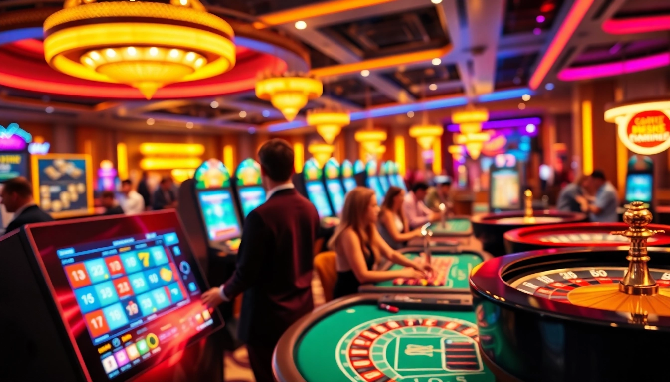 Jouer au casino en ligne meilleur site dans un décor lumineux et captivant.