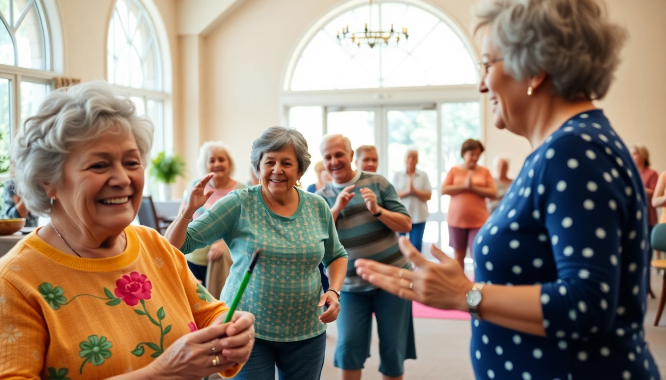Engaging activities at Howard Lieburn Senior Center showcase social and wellness programs for seniors.