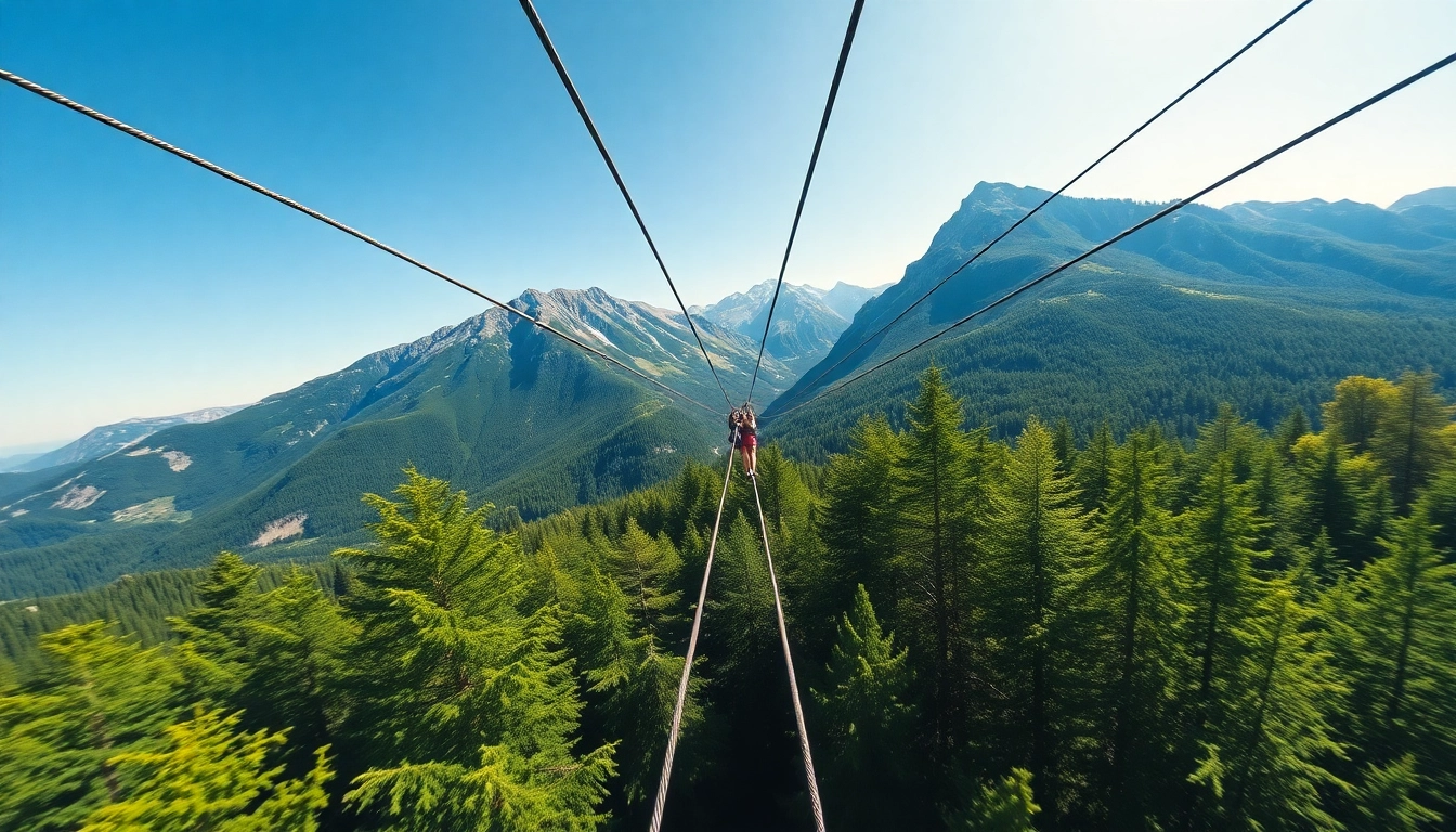 Izkušnja Bovec zipline pri srčiki slikovite doline Učja.