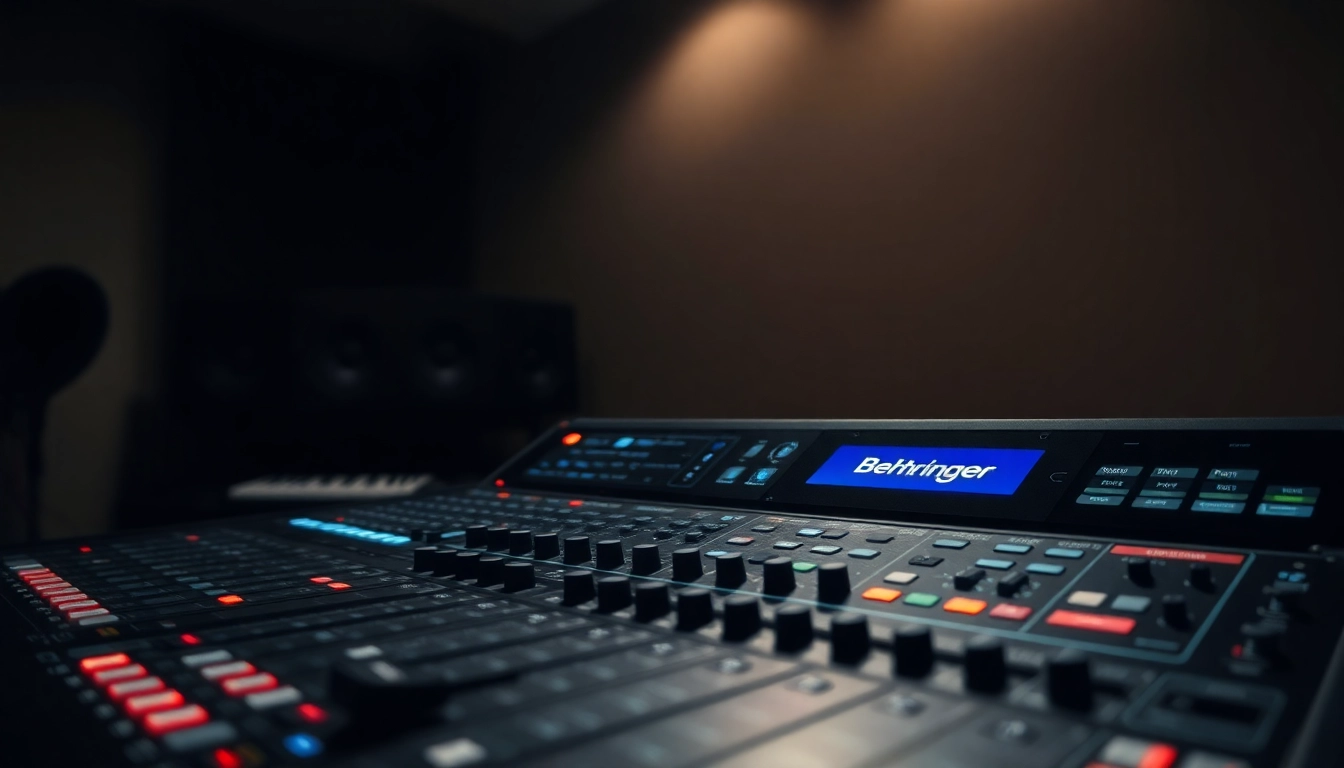 ¡Descubre Behringer Colombia: calidad y tecnología en audio profesional!